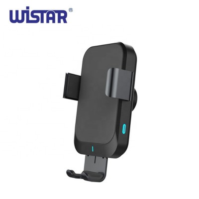 Smart coil Induction Wireless Car Charger 15W  Car Charger Wireless Holder